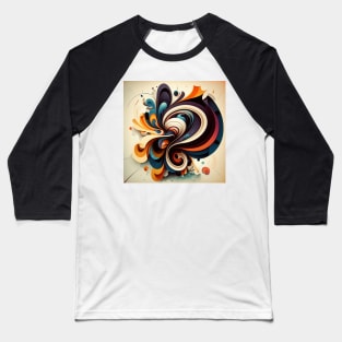 Cosmic Symphony: A Musical Visual Journey Baseball T-Shirt